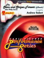 THE STARS AND STRIPES FOREVER (MARCH) CONCERT BAND/HARMONIE/FANFARE-PARTITION+PARTIES SEPAREES