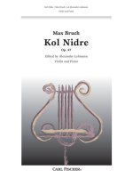 KOL NIDREI OP.47 VIOLON