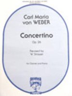 CONCERTINO CLARINETTE-LIVRE +PARTITION