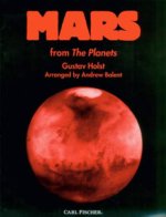 MARS FROM 'THE PLANETS' CONCERT BAND/HARMONIE/FANFARE-PARTITION+PARTIES SEPAREES