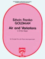 AIR AND VARIATIONS IN B FLAT MUSIQUE D'ENSEMBLE-ENSEMBLE DE PARTITIONS