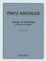 TEMPO DI MINUETTO VIOLON-LIVRE +PARTITION