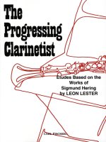 THE PROGRESSING CLARINETIST CLARINETTE