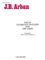 CELEBRATED FANTASIES(12) & AIR PIANO