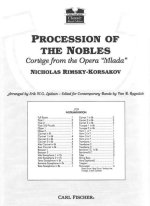PROCESSION OF THE NOBLES CONCERT BAND/HARMONIE/FANFARE