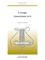 CONCERTANTE IN G VIOLON-LIVRE +PARTITION
