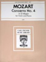 CONCERTO NO. 4 IN D MAJOR, K. 218 VIOLON-LIVRE +PARTITION