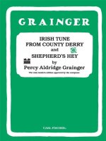 IRISH TUNE FROM COUNTY DERRY AND SHEPHERD'S HEY CONCERT BAND/HARMONIE/FANFARE-PARTITION+PARTIES SEPA