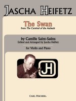 CYGNE ( HEIFETZ ) VIOLON