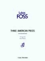 THREE AMERICAN PIECES VIOLON-LIVRE +PARTITION