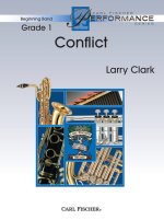 CONFLICT CONCERT BAND/HARMONIE/FANFARE-PARTITION+PARTIES SEPAREES