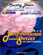 COUNTRY DANCE (PASSAPIED FROM WATER MUSIC) ORCHESTRE-PARTITION+PARTIES SEPAREES