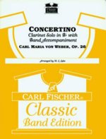 CONCERTINO, OP. 26 CONCERT BAND/HARMONIE/FANFARE-PARTITION+PARTIES SEPAREES