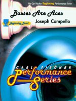 BASSES ARE ACES CONCERT BAND/HARMONIE/FANFARE-PARTITION+PARTIES SEPAREES