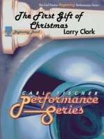 THE FIRST GIFT OF CHRISTMAS CONCERT BAND/HARMONIE/FANFARE-PARTITION+PARTIES SEPAREES