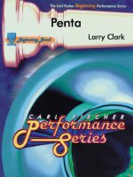 PENTA CONCERT BAND/HARMONIE/FANFARE-PARTITION+PARTIES SEPAREES