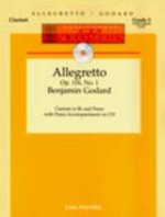 ALLEGRETTO CLARINETTE-LIVRE +PARTITION