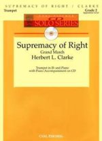 SUPREMACY OF RIGHT TROMPETTE-LIVRE +PARTITION