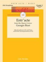ENTR'ACTE FROM THE OPERA CARMEN SAXOPHONE-LIVRE +PARTITION