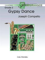 GYPSY DANCE CONCERT BAND/HARMONIE/FANFARE-PARTITION+PARTIES SEPAREES