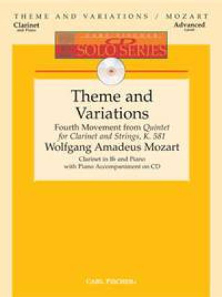 THEME AND VARIATIONS CLARINETTE +CD