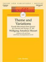 THEME AND VARIATIONS CLARINETTE +CD