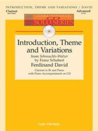 INTRODUCTION, THEME AND VARIATIONS CLARINETTE +CD