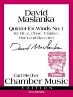 QUINTET FOR WINDS NO. 1 CLARINETTE-PARTITION+PARTIES SEPAREES