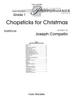 CHOPSTICKS FOR CHRISTMAS CONCERT BAND/HARMONIE/FANFARE