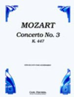 CONCERTO NO. 3 COR-LIVRE +PARTITION