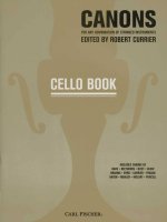 CANONS VIOLONCELLE
