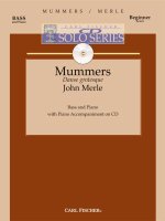MUMMERS - DANSE GROTESQUE -LIVRE +PARTITION