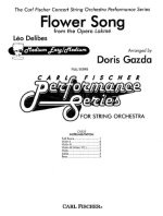 FLOWER SONG ORCHESTRE