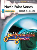 NORTH POINT MARCH CONCERT BAND/HARMONIE/FANFARE-PARTITION+PARTIES SEPAREES