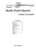 NORTH POINT MARCH CONCERT BAND/HARMONIE/FANFARE