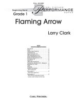 FLAMING ARROW CONCERT BAND/HARMONIE/FANFARE