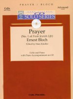 PRAYER (NO. 1 OF 'FROM JEWISH LIFE') VIOLONCELLE-LIVRE +PARTITION