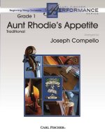 AUNT RHODIE'S APPETITE ORCHESTRE-PARTITION+PARTIES SEPAREES