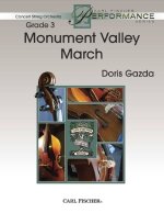 MONUMENT VALLEY MARCH ORCHESTRE-PARTITION+PARTIES SEPAREES