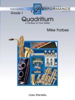 QUADRITIUM CONCERT BAND/HARMONIE/FANFARE-PARTITION+PARTIES SEPAREES
