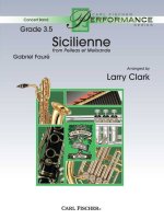 SICILIENNE CONCERT BAND/HARMONIE/FANFARE-PARTITION+PARTIES SEPAREES