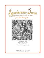 RENAISSANCE DUETS