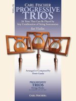 PROGRESSIVE TRIOS FOR STRINGS VIOLON
