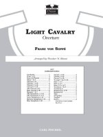LIGHT CAVALRY OVERTURE CONCERT BAND/HARMONIE/FANFARE