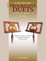 PROGRESSIVE DUETS 2 FLUTE TRAVERSIERE