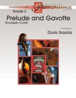 PRELUDE AND GAVOTTE ORCHESTRE-PARTITION+PARTIES SEPAREES