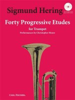 40 PROGRESSIVE ETUDES TROMPETTE +CD