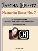 HUNGARIAN DANCE NO. 7 VIOLON