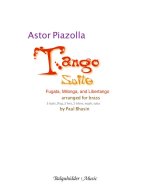 TANGO SUITE -PARTITION+PARTIES SEPAREES