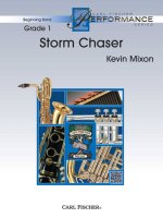 STORM CHASER CONCERT BAND/HARMONIE/FANFARE-PARTITION+PARTIES SEPAREES